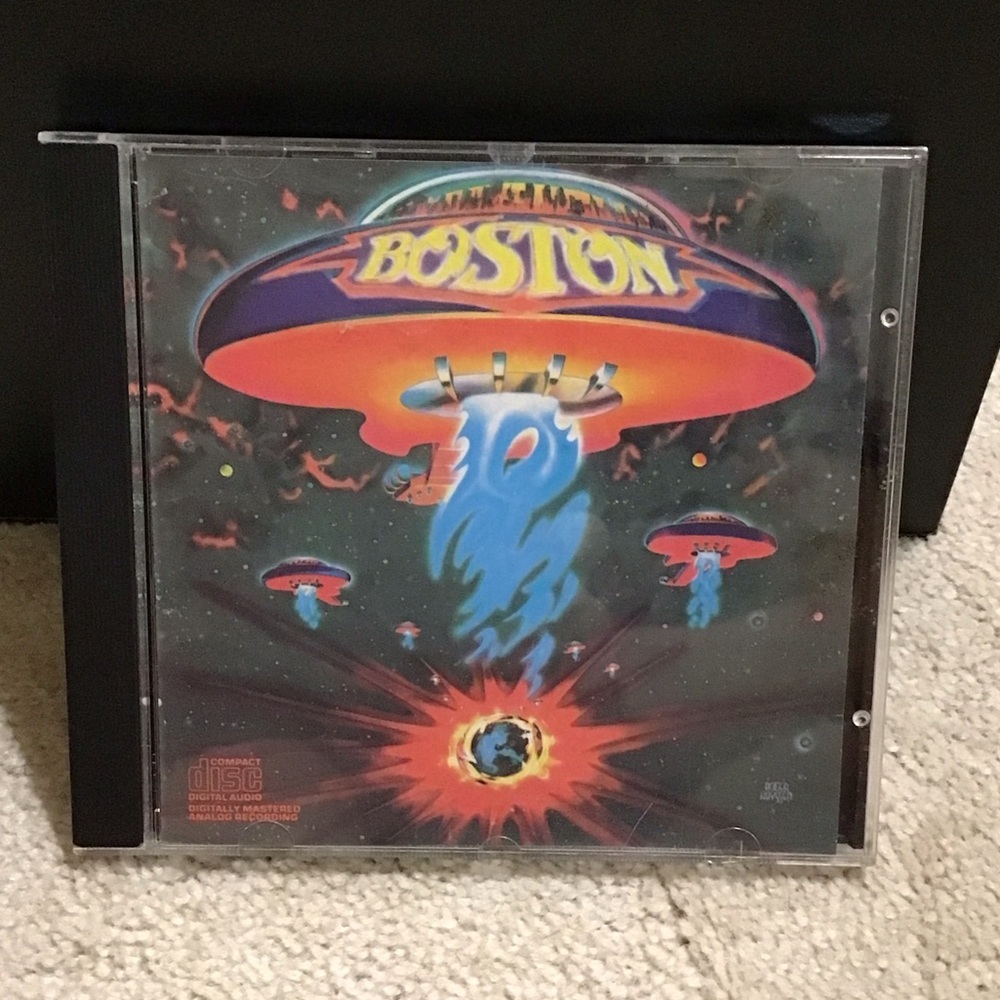 Boston Album CD with Colorful Cover Art - 5 for $5